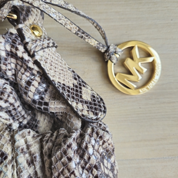 Michael Kors Snakeskine Purse - Picture 3 of 12